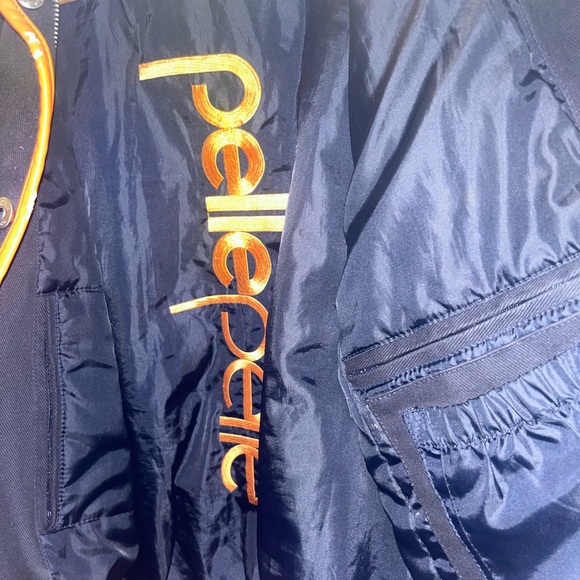 Pelle Pelle Vintage Navy Blue Varsity Jacket - Picture 5 of 6